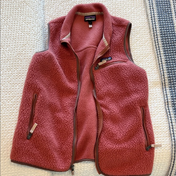 Patagonia Jackets & Blazers - Patagonia Women's Pile Fleece Vest in Rose